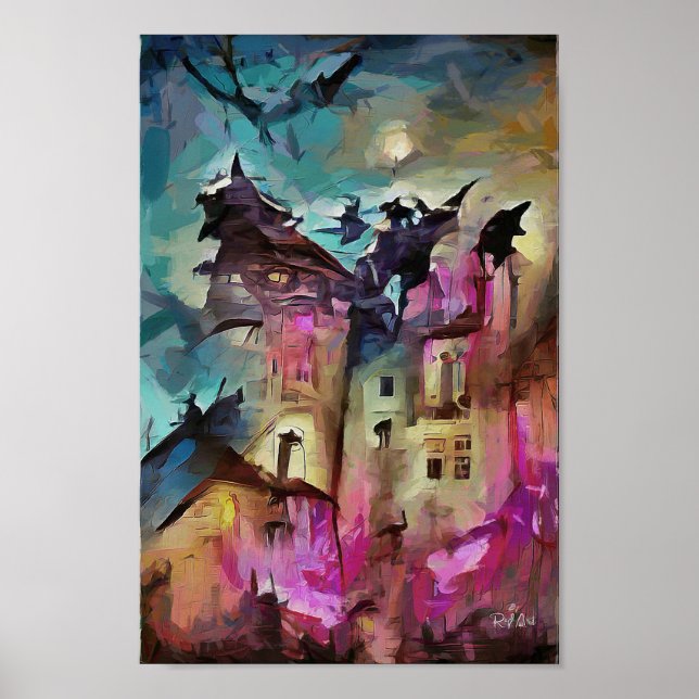 STRANGE CASTLE Art and Fantasy Poster (Vorne)