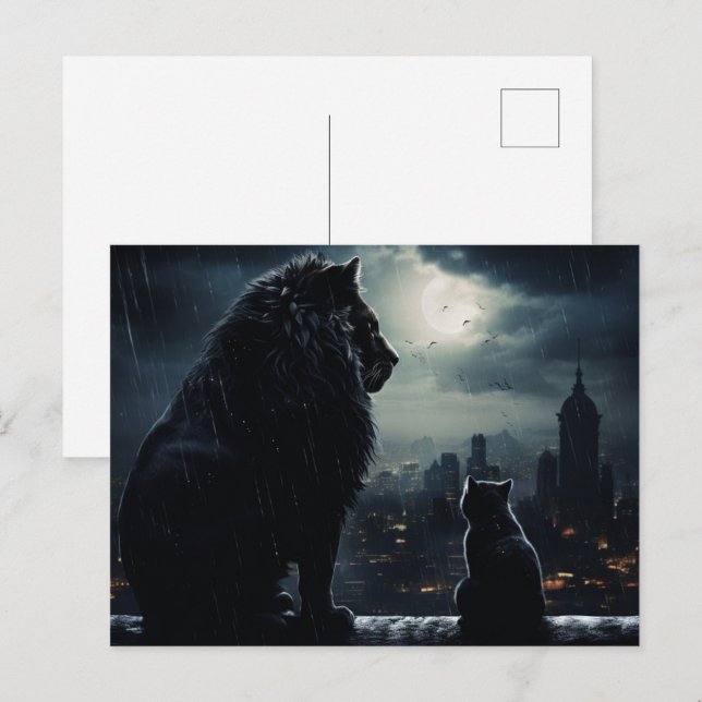 Strange-Encounters-Postkarte Postkarte (Vorne/Hinten)