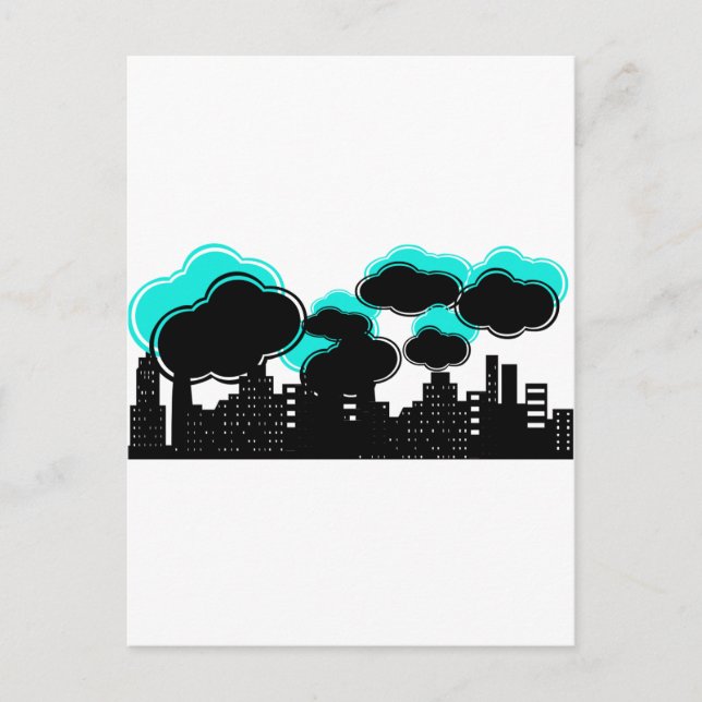 Strange Little City Postkarte (Vorderseite)