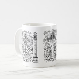 Strange Magic Circle Sigil Chaos Magic Witchcraf Kaffeetasse