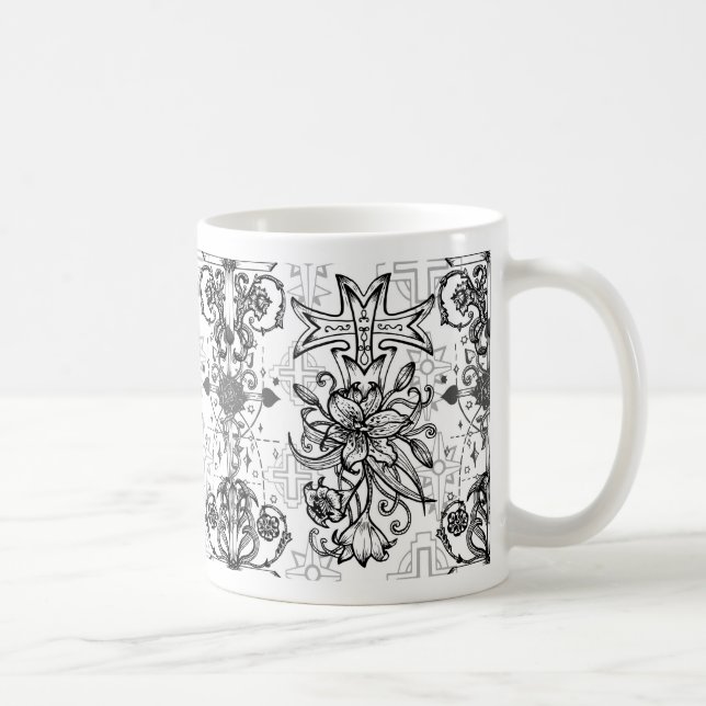 Strange Magic Circle Sigil Chaos Magic Witchcraf Kaffeetasse (Rechts)