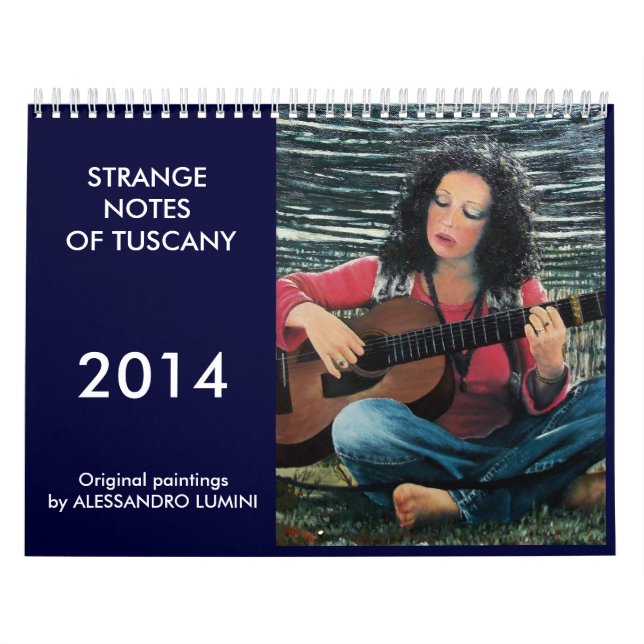STRANGE NOTES OF TUSCANY 2014 KALENDER (Titelbild)