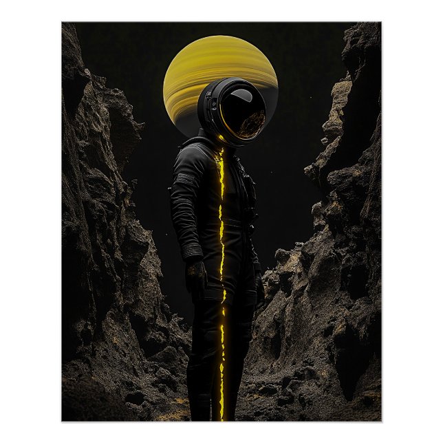Strange Planet Poster (Vorderseite)