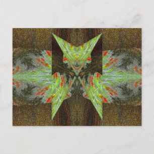 STRANGE-SCHALTFLÄCHE 13 POSTKARTE