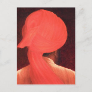 Strange Turban Postkarte