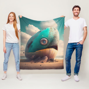Strange Whale Fleecedecke
