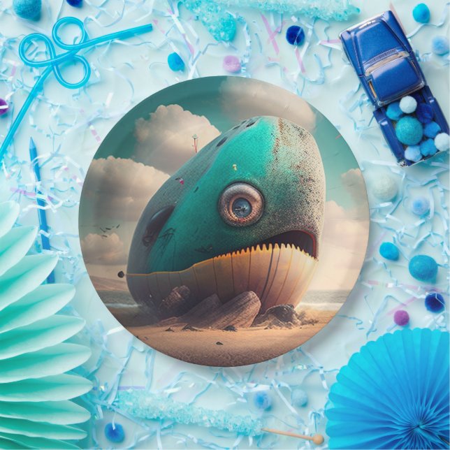 Strange Whale Pappteller (Party)