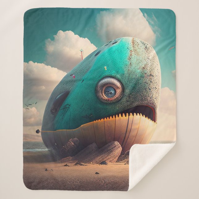 Strange Whale Sherpadecke (Vorderseite)