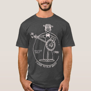 Stranger Dustin Lieben Banjo Funny Parody 1986 T-Shirt