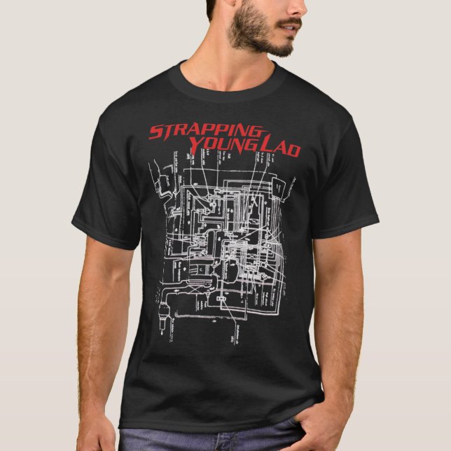 Strapping Young Lad Classic T-Shirt (Vorderseite)