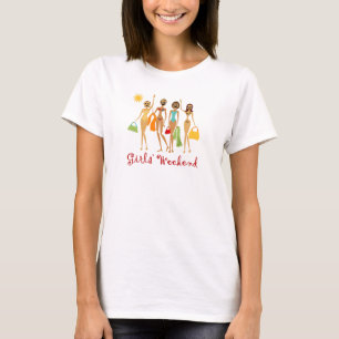Strappy Trägershirt des Mädchen-Wochenendes T-Shirt