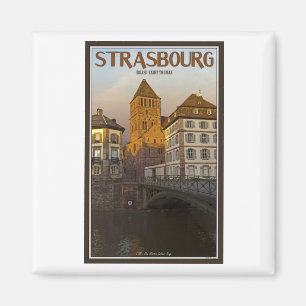 Strasboug - Ill River und St Thomas Magnet
