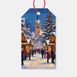 Strasbourg, France Christmas Market Geschenkanhänger
