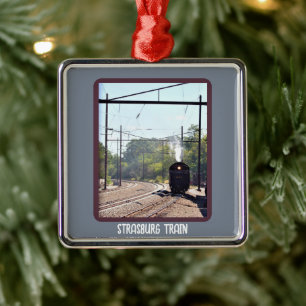 Strasburg Zug Ornament Aus Metall