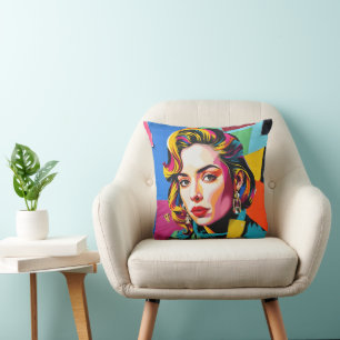 „Strasha“ - Gloss Pop Collage Dream Kissen