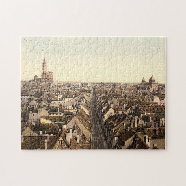 Straßburg, Elsass, Frankreich Puzzle (Horizontal)