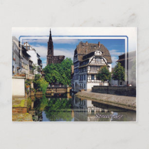 Straßburg Frankreich #1 - Postkarte