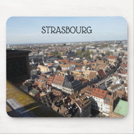 Straßburg Frankreich Aussicht von der Kathedrale Mousepad