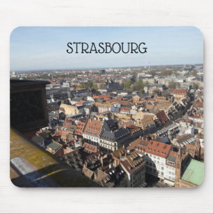 Straßburg Frankreich Aussicht von der Kathedrale Mousepad