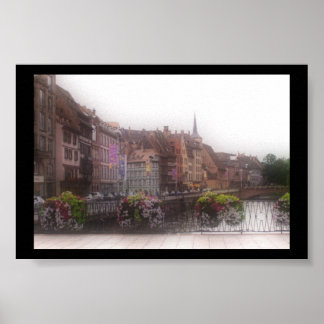 Straßburg, Frankreich Poster