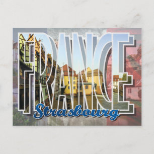 Straßburg, Frankreich Postkarte