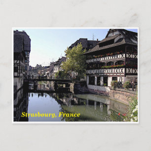 Straßburg, Frankreich Postkarte