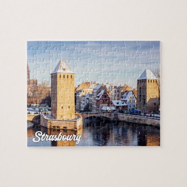 Straßburg, Frankreich Puzzle (Horizontal)