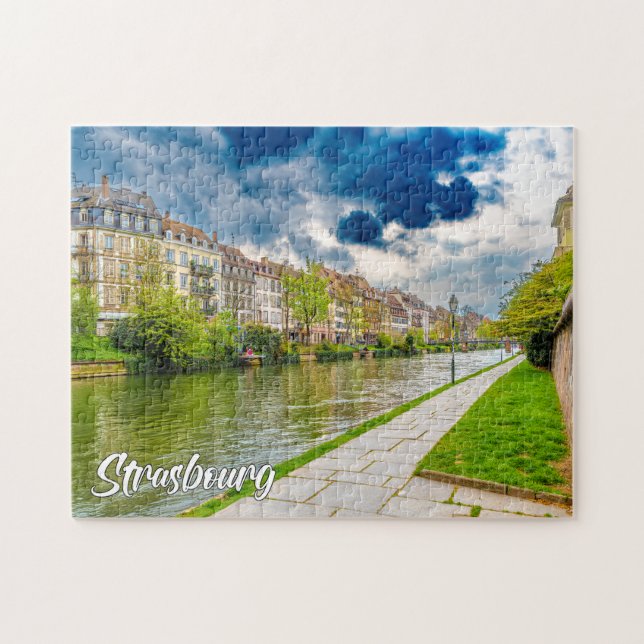 Straßburg, Frankreich Puzzle (Horizontal)