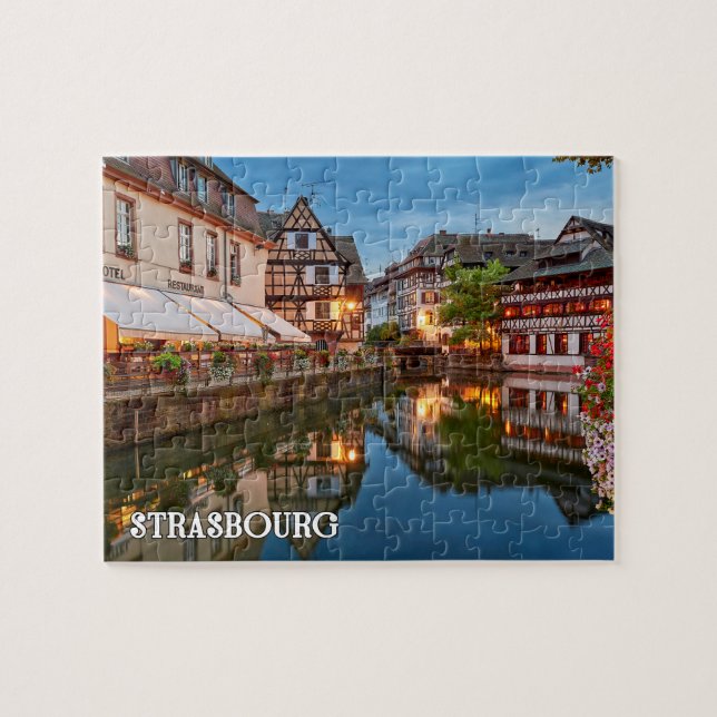 Straßburg, Frankreich Puzzle (Horizontal)