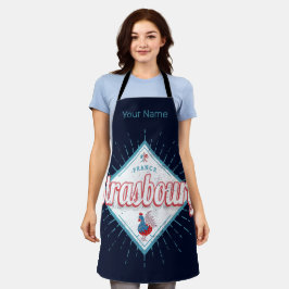 Straßburg Grand Est France Retro Rooster Vintag Schürze