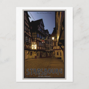 Straßburg - Petit France - Früh Vormittag Postkarte