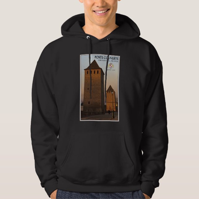 Straßburg Ponts Couvert Hoodie (Vorderseite)