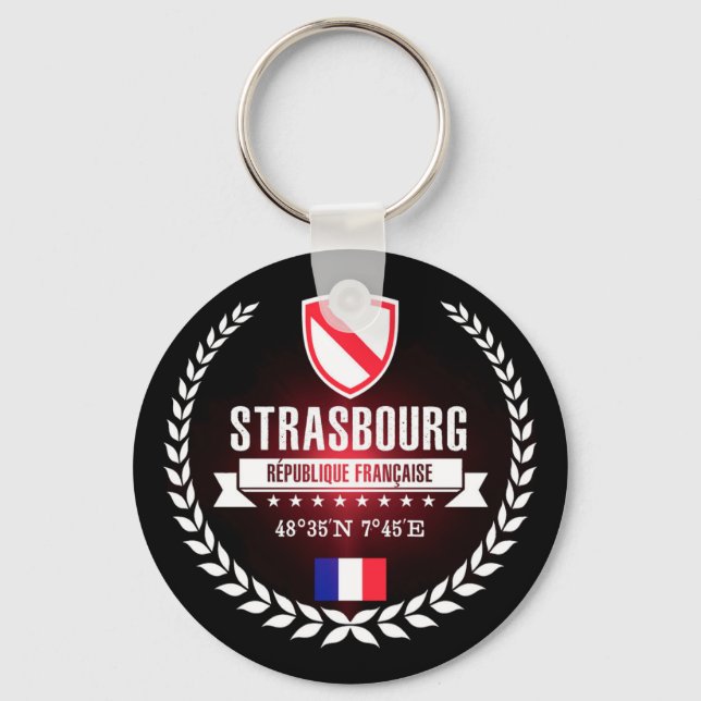 Straßburg Schlüsselanhänger (Vorderseite)