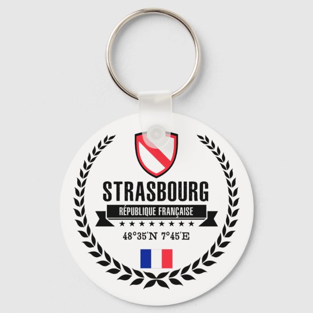 Straßburg Schlüsselanhänger (Vorderseite)