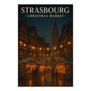 Straßburg – Weihnachtshauptstadt 2026 Poster