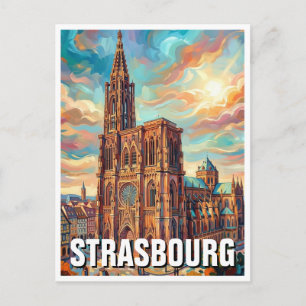 Straßburger Münster Postkarte