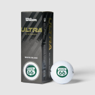 Straße 66 Staat Autostraßennzeichen Wilson Golfball