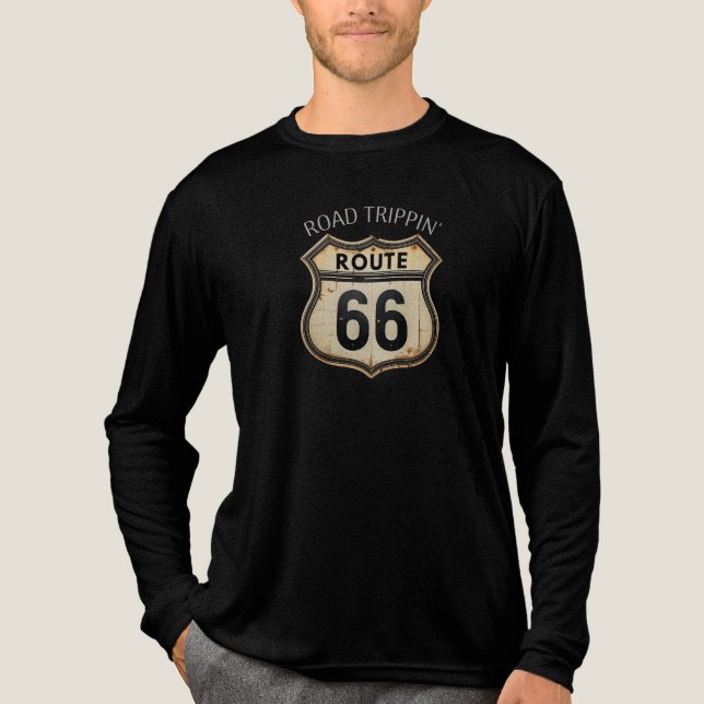 Straße 66 Trippin Tri-Blend Shirt (Vorderseite)