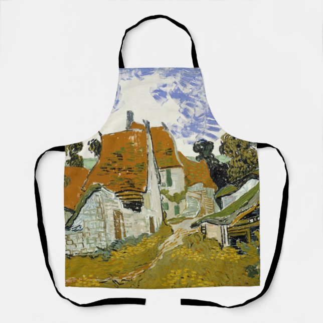 Straße Auvers-sur-Oise Vincent van Gogh Schürze (Vorderseite)
