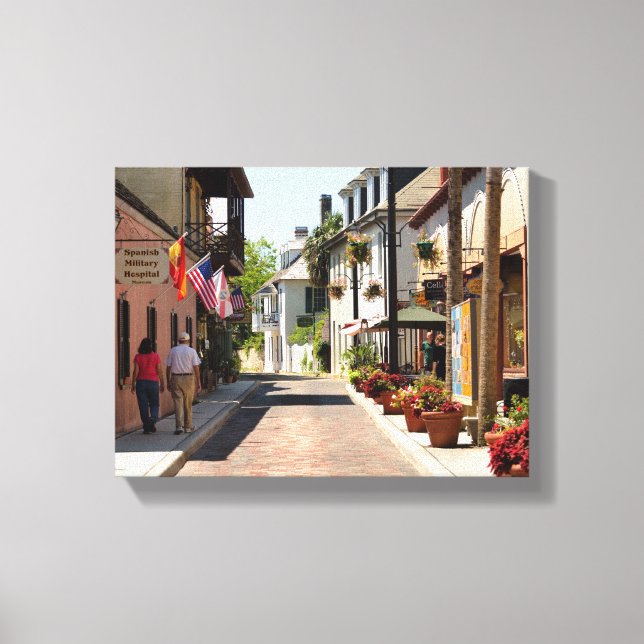 Straße Avile Leinwanddruck (Vorderseite)