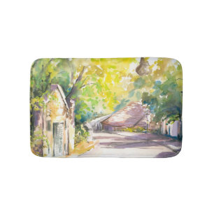 Straße Badematte