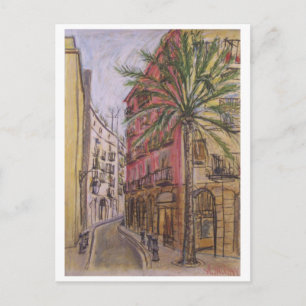 Straße Barcelona Postkarte