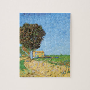 Straße bei Arles von Vincent van Gogh Puzzle