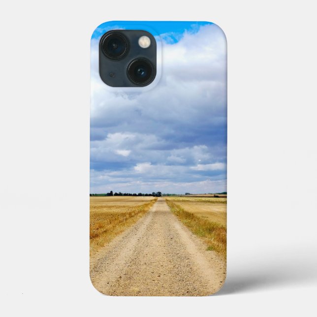 Straße Boadilla del Camino - Itero de la Vega Case-Mate iPhone Hülle (Rückseite)
