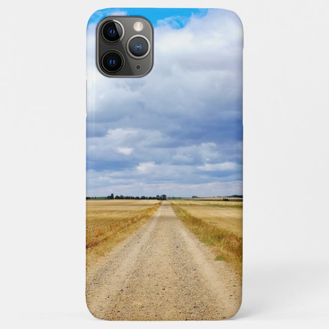 Straße Boadilla del Camino - Itero de la Vega Case-Mate iPhone Hülle (Rückseite)