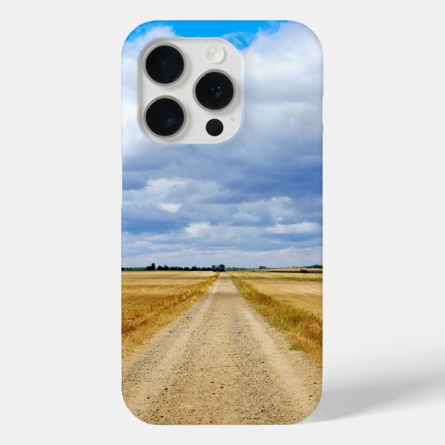 Straße Boadilla del Camino - Itero de la Vega Case-Mate iPhone Hülle (Rückseite)