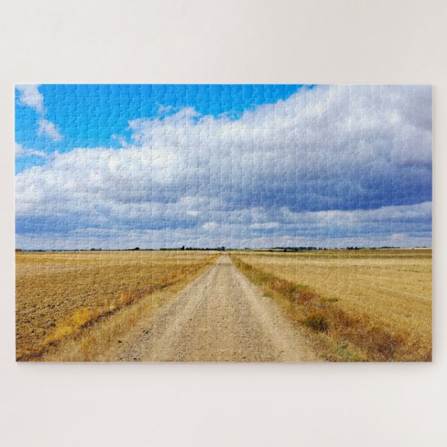 Straße Boadilla del Camino - Itero de la Vega Puzzle (Horizontal)