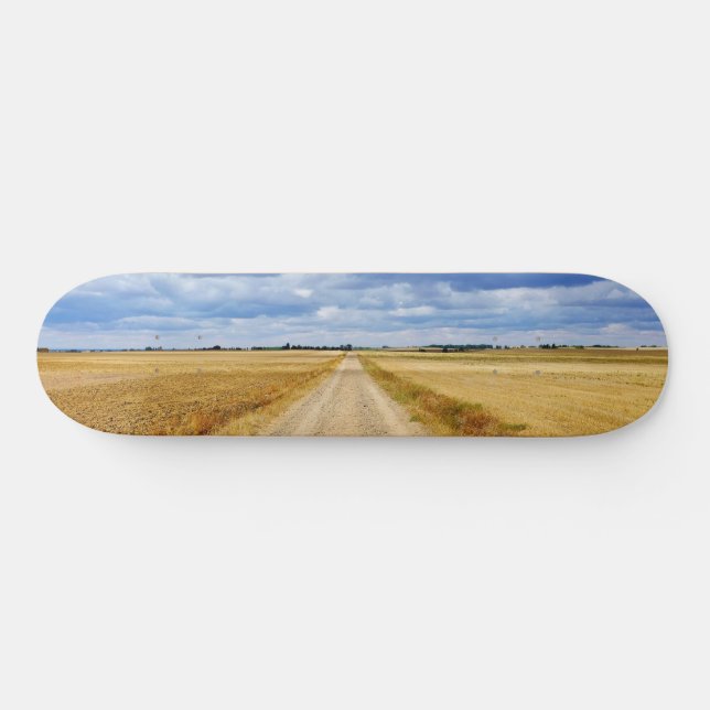 Straße Boadilla del Camino - Itero de la Vega Skateboard (Horizontal)
