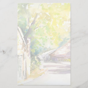 Straße Briefpapier