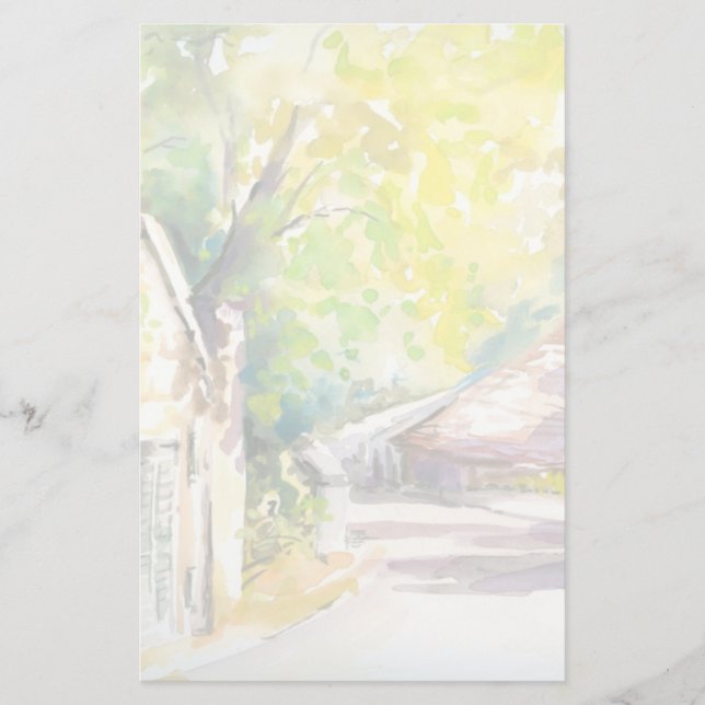 Straße Briefpapier (Vorderseite)